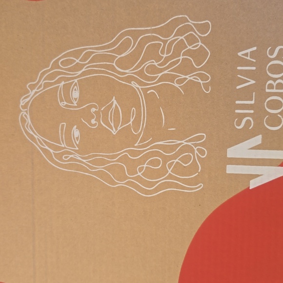 Silvia Cobos Mambo Tri-Color Fringe Wedge Slip-On Leather Sandals & Dust Bag New - Picture 8 of 9